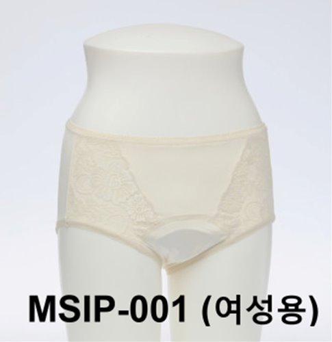 [명성] 요실금팬티 MSIP-001 (여성용,패드흡수량80cc,레이온95%,스판5%) 5겹패드 이중부직포