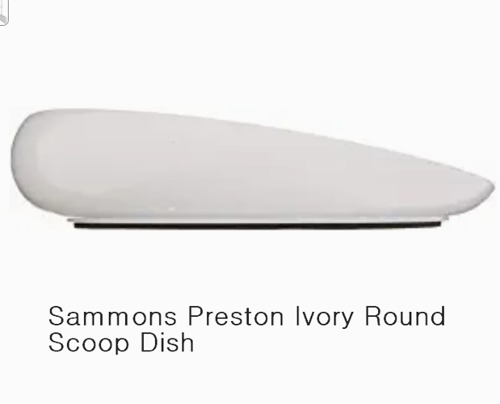 [미국] 원형 Scoop 접시 / Sammons Preston Round Scoop Dish  8&quot; Scooper Bowl