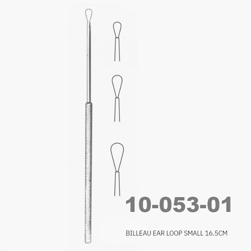 [NS] 빌로 이어 루프 10-053-01~10-053-03 Billeau Ear Loop 16.5cm (소중대 규격 옵션 선택)