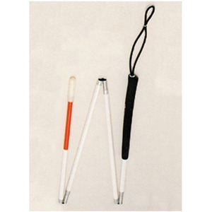 [맥스헬스] 4단 시각장애인용 지팡이(색상은 임의변경가능)(길이 150cm)