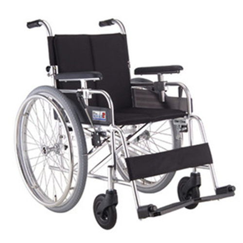 [미키코리아] 뒷바퀴분리형 휠체어 미라지2(22분/24분) 팔받이높이조절,분리형바퀴 차량탑재용이 중량14Kg