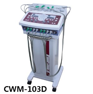 [청우] 간섭전류형 저주파자극기 CWM-103D (2인용,2채널,석션컵형 흡입도자컵8개) 간섭파자극기