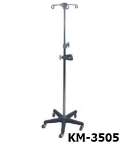 링겔대 KM-3505 (5발바퀴,손잡이형) 수액걸이대
