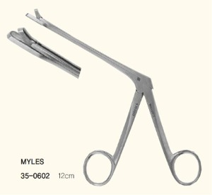 [Kasco] 마일스 네이절 커팅 포셉 G35-0602 (Myles Nasal Cutting Forceps,12cm) 이비인후과