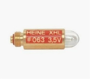 [독일 하이네] X063 래린절미러 충전식용 램프 제논할로겐 XHL XENON HALOGEN LAMPE 3.5V