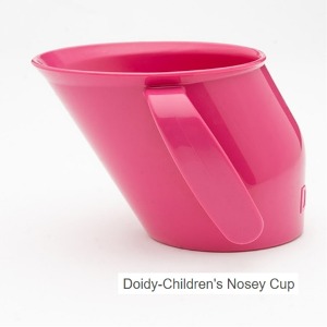 [미국] 도이디 어린이용 코컵 (3개세트) / Doidy-Children’s Nosey Cup/ H745930005/ 음료를 마실 때 고개를 기울일 필요가 없음