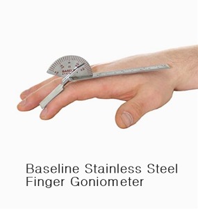 [미국] 베이스라인 스테인레스 핑거 고니오미터 / Stainless-Steel Finger Goniometers,사이즈 옵션선택 / 고니오메터