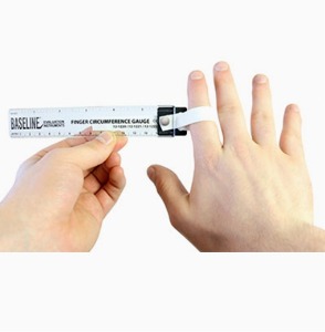 [미국] 베이스라인 손가락둘레 측정자 12-1222  Baseline Finger Circumference Gauge (2개이상 구매가능)