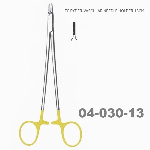 [NS] 라이더 지침기 04-030-13 TC Ryder Vascular Needle Holder 13cm