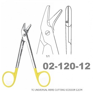 [NS] 와이어 절단 가위 02-120-12 TC Universal Wire Cutting Scissors 12cm
