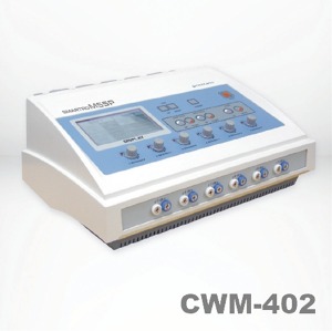 [청우] 저주파자극기 CWM-402 동통자극기 (1인용,Solbigs MSSP,작은 석션컵6개)