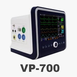 [Votem] 보템 환자감시모니터 VP-700 환자모니터 Multi Parameter Patient Monitor (7인치LCD모니터,터치스크린)