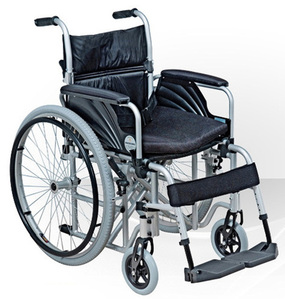 [디에스아이]  뒷바퀴분리형 알루미늄 휠체어 DS-A08F (바퀴착탈형-차량탑재편리,등판꺽기,팔걸이착탈,발판스윙/착탈/높이조절 등) 15.2Kg