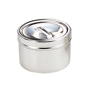 [홍재] 스폰지캔 Dressing Jar (1~3호,4-1401,4-1402,4-1403 소독캔 스텐레스 알콜솜통 소독통