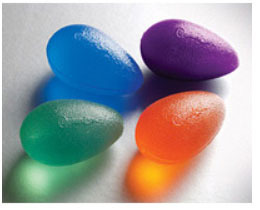 [프레스톤] 재활운동 계란형 손운동도구 에그저사이저(강도선택) 손재활 손목재활 재활보조 계란운동