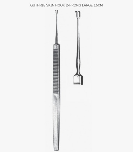 [NS] 거드리 후크 08-046-02 Guthrie Hook Sharp Double Prongs (16cm,Double)