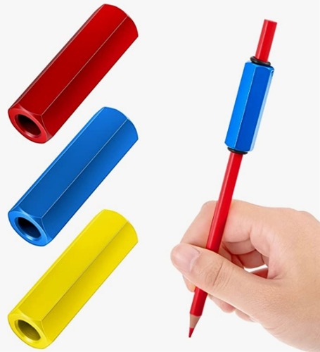 [미국] 중량연필 (3개세트) / Pencil Weight / 3 Pieces Colorful Pencil Weights Kit / 연필중량키트