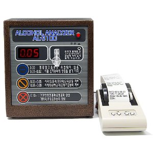 [센텍] 음주측정기 AL-3100,AL3100 (고정형,거치식,프린터형,스트로우100개포함)