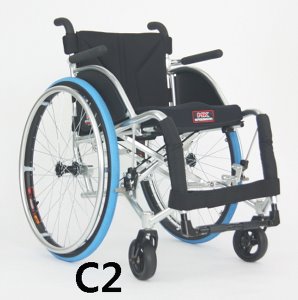 [미키코리아] 활동형 휠체어 C2  [장애인보조기기 최대100만원 환급] 주문제작 12Kg