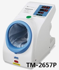 2022.5월 입고예정 [AND] 자동전자혈압계 TM-2657P 프린트가능 (전용테이블 의자 추가옵션)