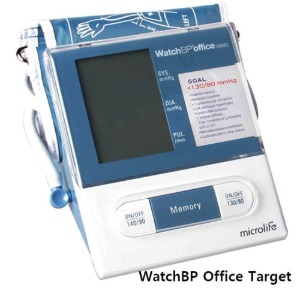 [마이크로라이프] 자동전자 혈압계 WatchBP Office Target (팔뚝형,전용아답타,커프2개)