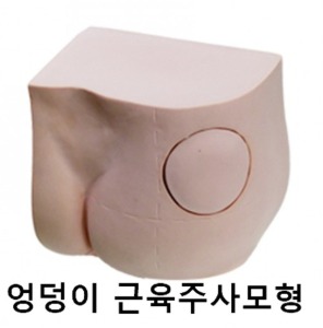 [BOU] 엉덩이 근육주사 실습모형 H10S (간호조무사 교육필수품)