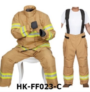 [한국소방공사] 소방용 특수방화복 HK-FF023-C (KFI,상하복 피외피,아라미드) 소방복 소방방화복
