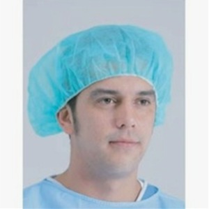 [Spica] 간호사용 모자 (일회용,부직포재질,색상 블루,100매입)