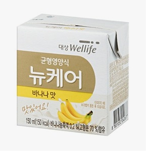 품절 [대상] 뉴케어 바나나맛 아셉틱 (150ml*24팩) -무료배송-