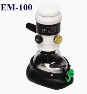 [CPR] 휴대용 자동식 인공호흡기 EM-100 (옥시레이터,산소호흡기,산소소생기,휴대용구급장비,119장비)
