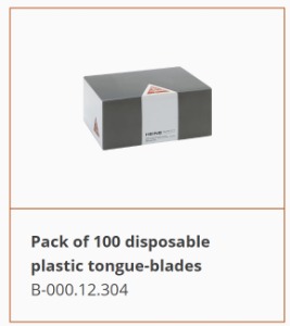 [독일하이네] 미니 3000 설압자용 1회용 블레이드 100개(박스)