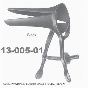 [NS] 산부인과 질경 13-005-01 (검정색) Cusco Vaginal Speculum Special  Black (대 중 소 규격 선택)