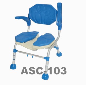 [아시아엠이] 목욕의자 ASC-103 (국부세척통로有)