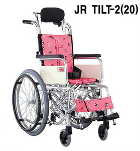 [미키코리아] 어린이 틸팅휠체어 Jr Tilt-2(20) [장애인보조기기 최대80만원 환급]  뒷바퀴지름 51cm 중량 16.6Kg