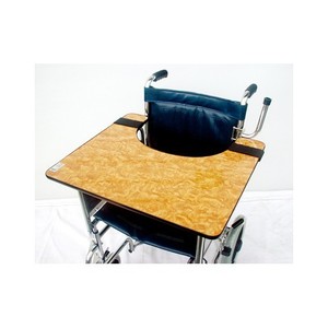 [메디타운] 휠체어식탁 (나무재질) MDHE86000010 휠체어탁자 휠체어테이블